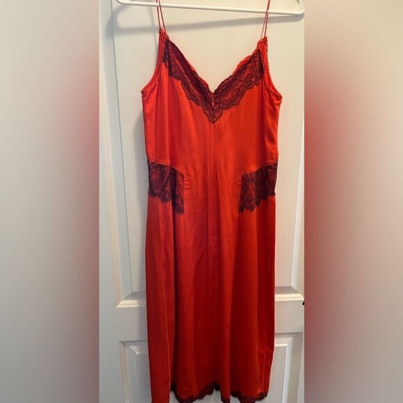 Rag and bone 100% Silk lace Slip Dress - Picture 5 of 13